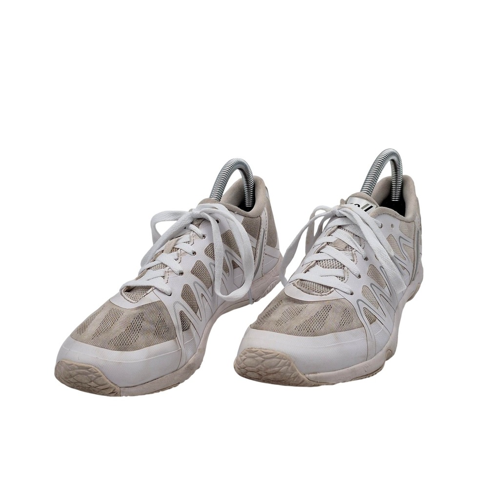 Varsity Edge Shoes Womens Size 8 White Indoor Court Athletic Sneakers Mesh 98525